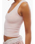 Clean Lines Muscle Cami - Free People - Lucky Pink